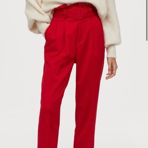 NWT Paper Bag Trousers